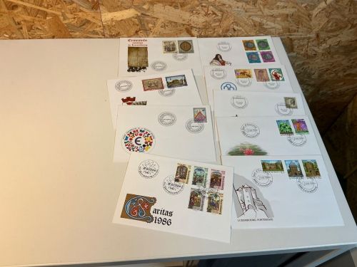 Luxemburg Jahrgang 1986 FDC fast komplett