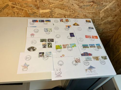 Luxemburg Jahrgang 2003 FDC komplett