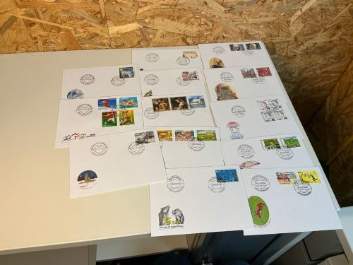 Luxemburg Jahrgang 2004 FDC fast komplett