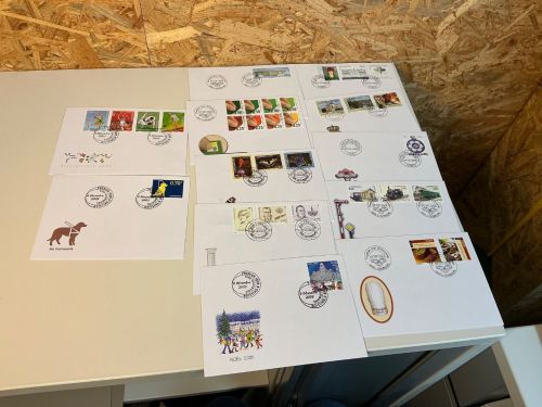 Luxemburg Jahrgang 2005 FDC fast komplett