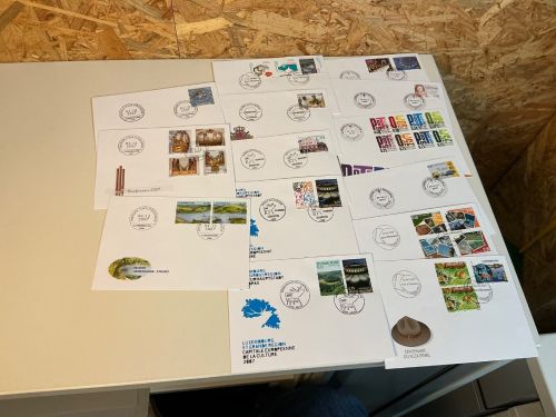 Luxemburg Jahrgang 2007 FDC fast komplett