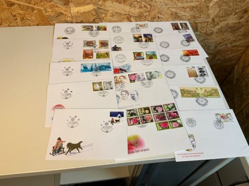 Luxemburg Jahrgang 2010 FDC fast komplett