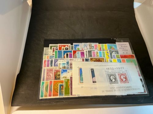 Luxemburg Jahrgang 1975-1979 postfrisch komplett