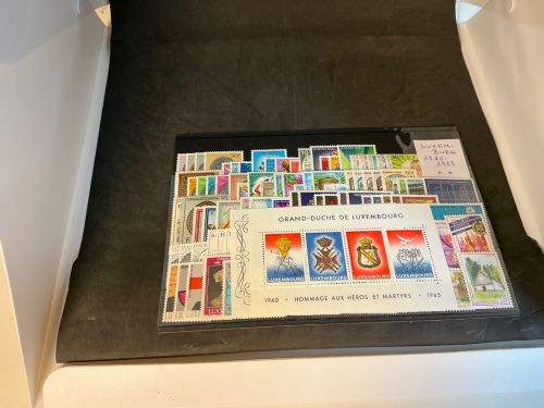 Luxemburg Jahrgang 1985-1989 postfrisch komplett