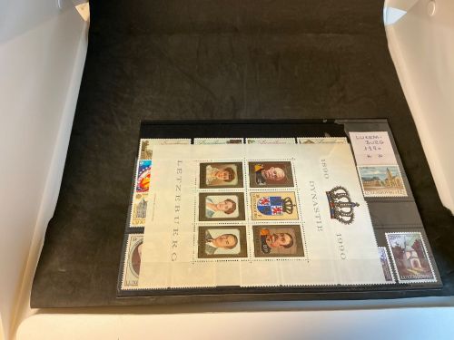 Luxemburg Jahrgang 1990 postfrisch komplett