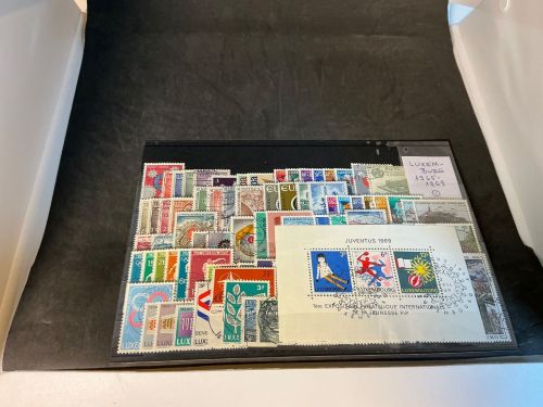 Luxemburg Jahrgang 1965-1969 gestempelt komplett
