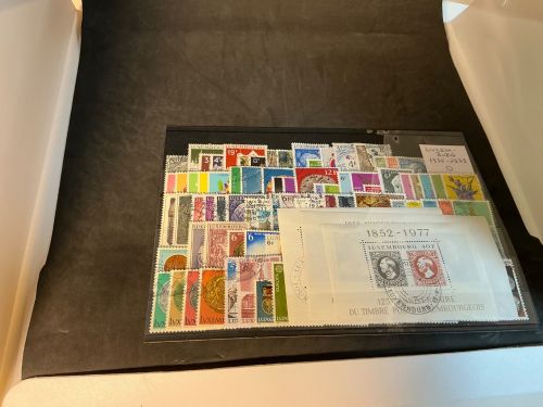 Luxemburg Jahrgang 1975-1979 gestempelt komplett