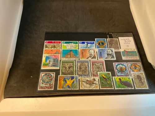 Luxemburg Jahrgang 1992 gestempelt komplett
