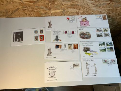 Irland Jahrgang 1989 FDC fast komplett