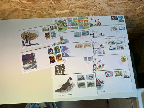 Irland Jahrgang 1992 FDC fast komplett