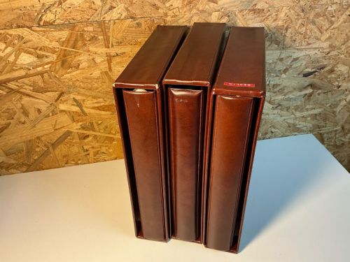 3 Stück Safe ETB Alben Variant inkl. Hüllen + Schuber in braun