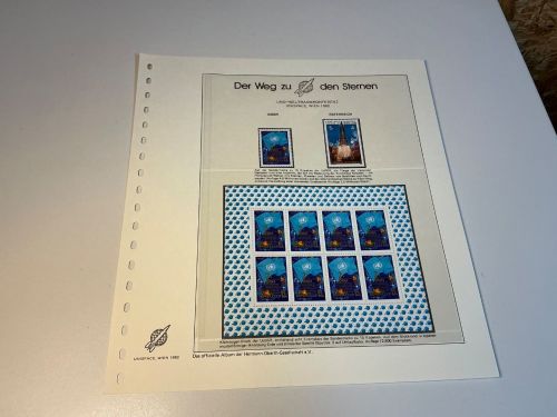 UDSSR Michel 5189 Kleinbogen postfrisch Weltraum