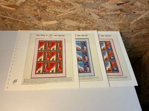 UDSSR Michel 5056-5058 Kleinbogen postfrisch Weltraum