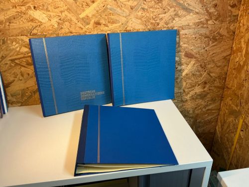 3 Schaubek Schraubdecken in hellblau