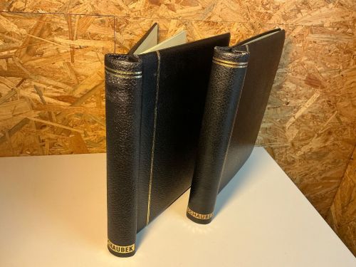 2 Schaubek Klemmbinder schwarz