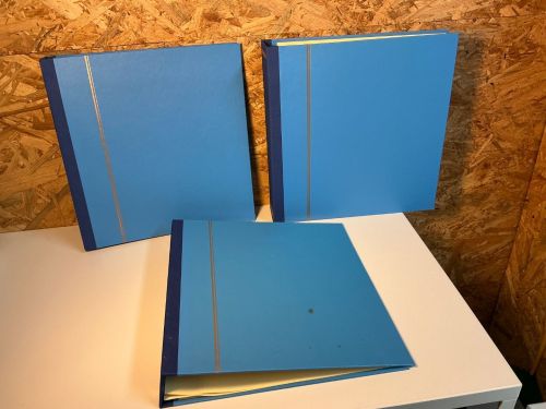 3 Schaubek Schraubdecken hellblau