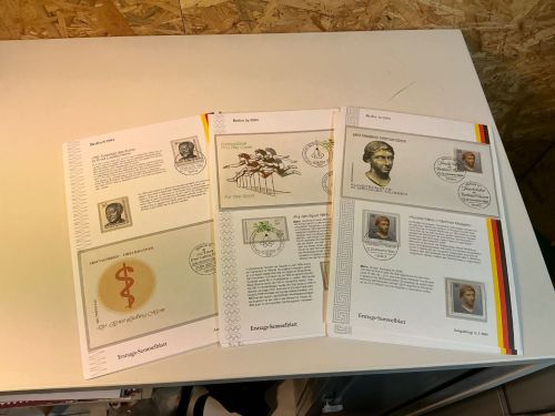 Berlin Jahrgang 1984 Ersttagssammelblätter (x+o+FDC) komplett