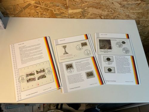 Berlin Jahrgang 1987 Ersttagssammelblätter (x+o+FDC) komplett
