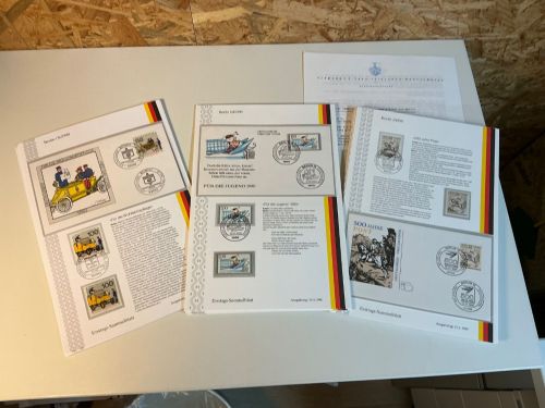 Berlin Jahrgang 1990 Ersttagssammelblätter (x+o+FDC) komplett