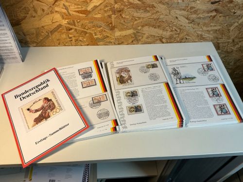 Bund Jahrgang 1994 Ersttagssammelblätter (x+o+FDC) komplett