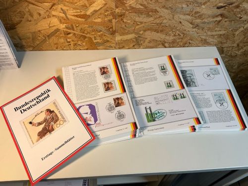 Bund Jahrgang 1997 Ersttagssammelblätter (x+o+FDC) komplett