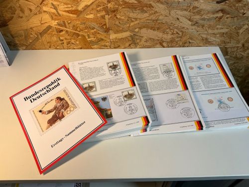 Bund Jahrgang 1998 Ersttagssammelblätter (x+o+FDC) komplett