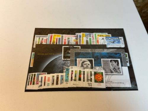 Bund Jahrgang 2022 gestempelt ohne Selbstklebende komplett