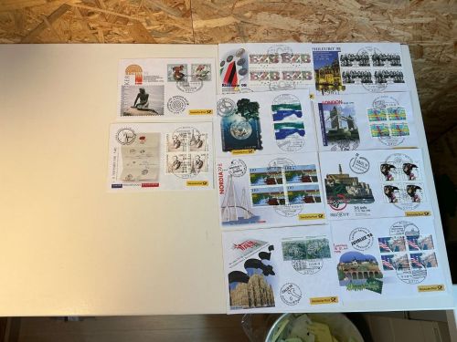 Dt. Post Messebriefe Jahrgang 1998 komplett