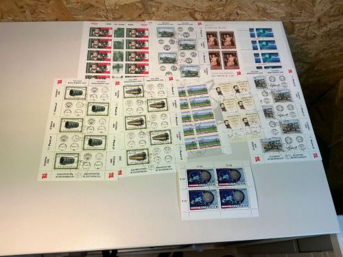 Österreich Kleinbogen 2002-2005 gestempelt