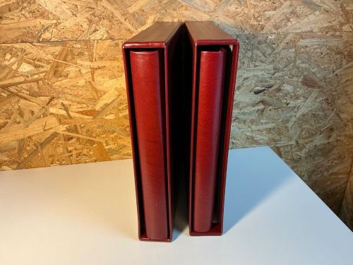 2 Safe Ringbinder rot 14 Ring inkl. Schuber