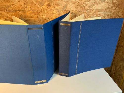 2 Schaubek Schraubdecken hellblau/blau