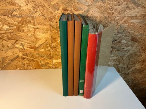 5 Einsteckalben 32 Seiten geteilt
