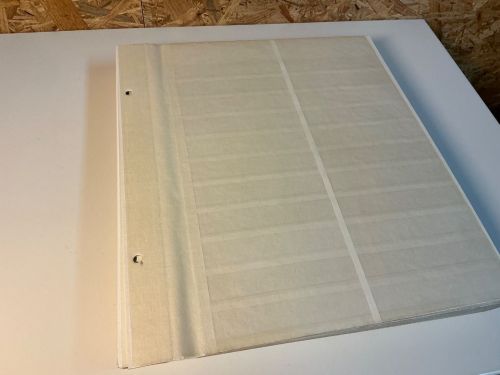 25 Kabe Astra Blätter mit 11 Streifen geteilt weiß