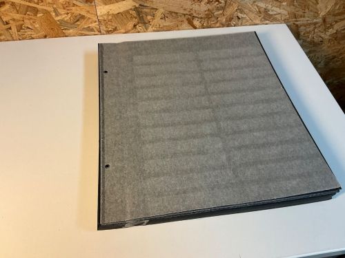 25 Kabe Astra schwarz / Klarsichtstreifen geteilt