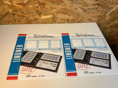 2 Packungen Lindner Multi Collect Big Art. 1370 1er neu