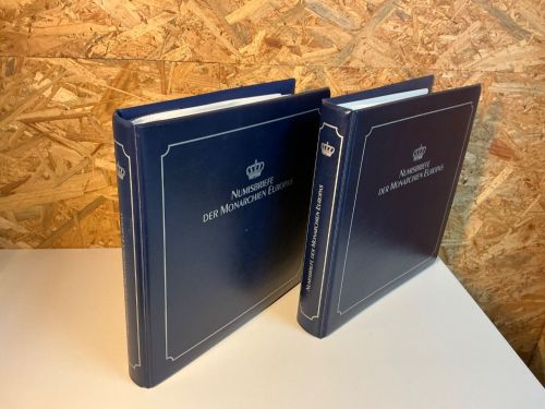 Numisbriefe Monarchien Europas, 2 Bände 25 Stück