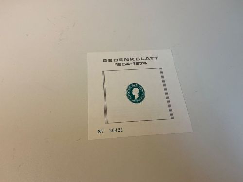 Österreich Radnitzky Gedenkblatt 1975 ANK EZ