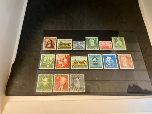 Bund Jahrgang 1952 postfrisch komplett