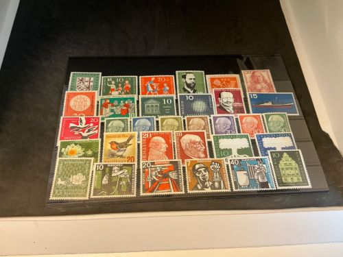 Bund Jahrgang 1957 postfrisch komplett