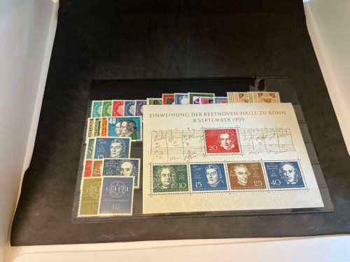 Bund Jahrgang 1959 postfrisch komplett