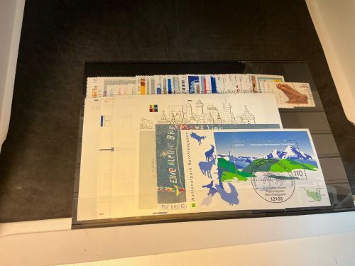 Bund Jahrgang 1999 gestempelt komplett