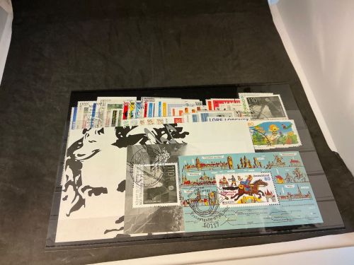 Bund Jahrgang 2020 gestempelt inkl. Selbstklebende komplett