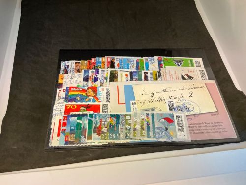 Bund Jahrgang 2023 gestempelt ohne Selbstklebende komplett