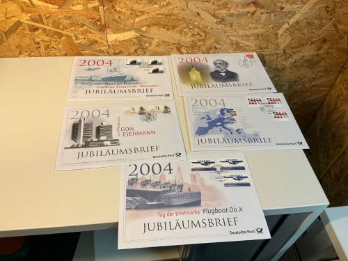 Bund Jubiläumsbriefe 2004 komplett