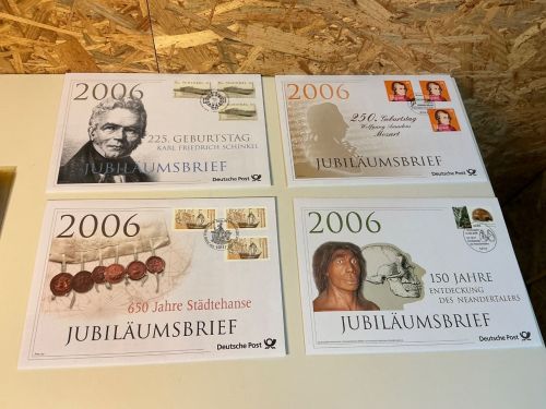 Bund Jubiläumsbriefe 2006 komplett