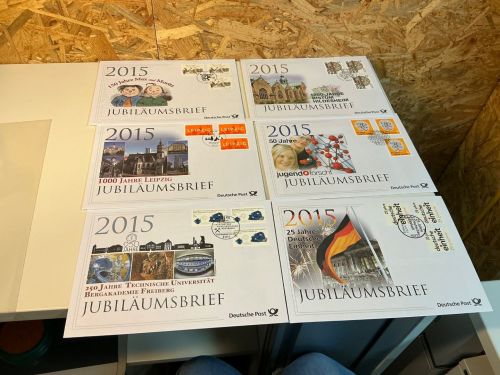 Bund Jubiläumsbriefe 2015 komplett
