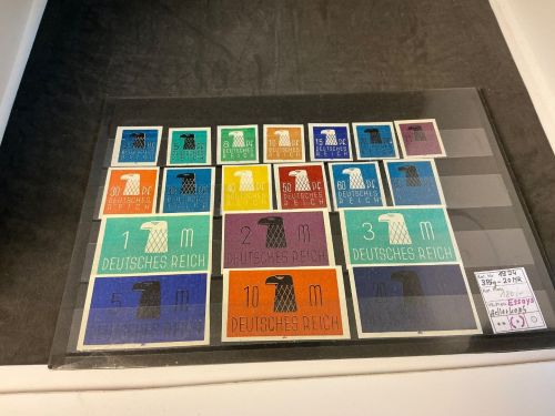 Deutsches Reich 1924 Adler Kopf Ausgabe Essays