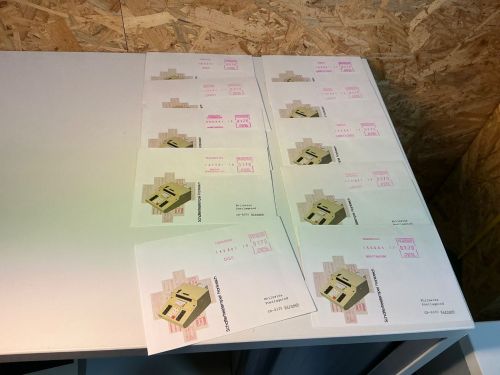 Frankreich 10 Absenderfreistempel