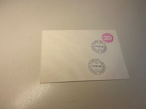 Brasilien ATM 1 auf FDC