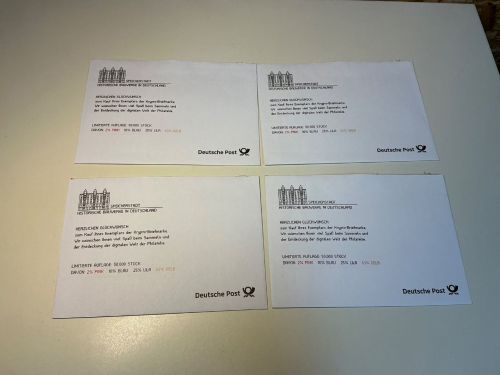 Bund MH 132 Speicherstadt alle vier Farben